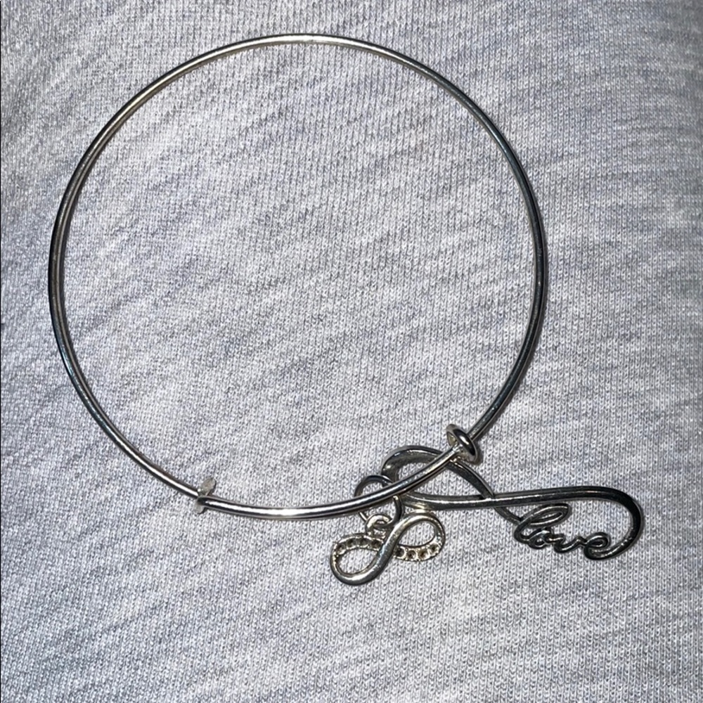 Alex and Ani love bracelet